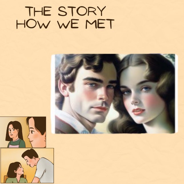 Liebe Couple Vintag Flashy Poster (Von Creator hochgeladen)