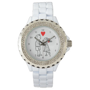 Liebe Couple Watch Geschenk Armbanduhr