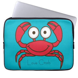 Liebe Crab Laptopschutzhülle