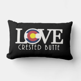 LIEBE Crested Butte Colorado Lendenkissen