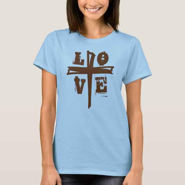 Liebe + CROSS | T-Shirt (Vorderseite)
