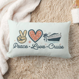 Liebe Cruise Throw Pillow - Nautical Vibes Lendenkissen