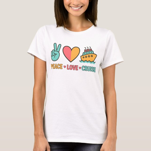 Liebe Cruise Vacation T-Shirt (Vorderseite)