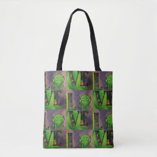 LIEBE Cthulhu Wiederholung der Tasche