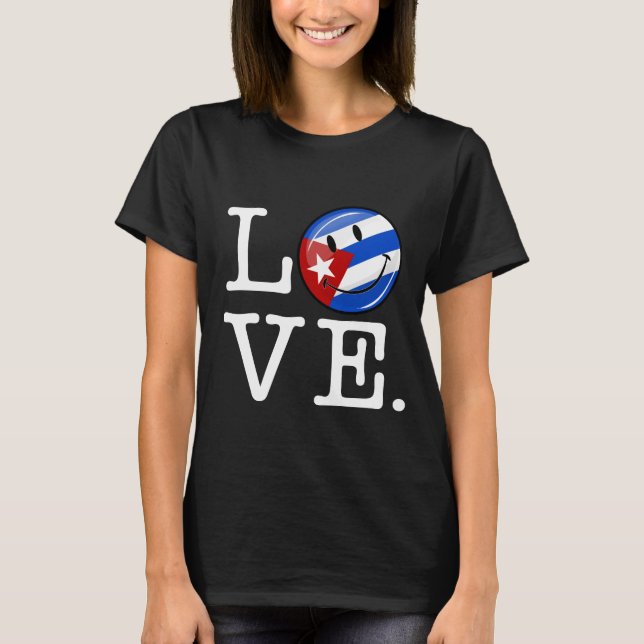 Liebe Cuban Style T-Shirt (Vorderseite)