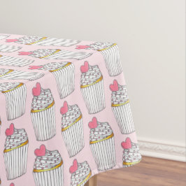 Liebe Cupcake Brautparty Geburtstag Tischdecke