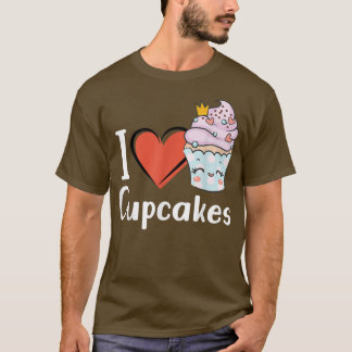 Liebe Cupcake Funny Baking Köstliche Cupcake Liebe T-Shirt