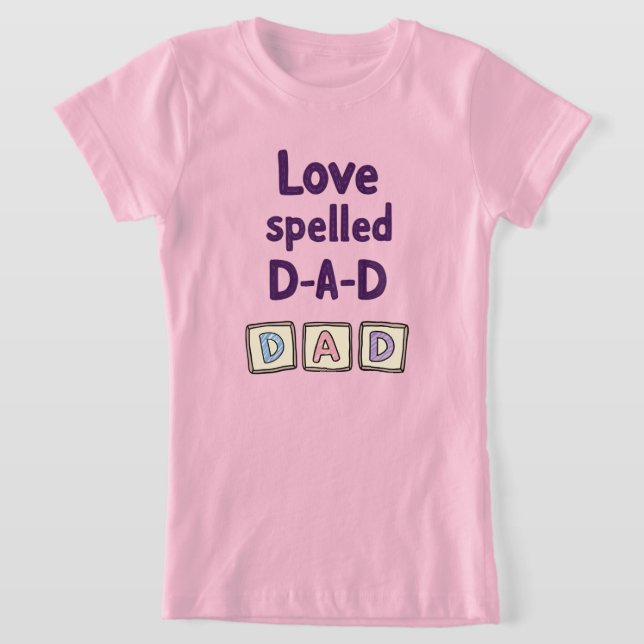 LIEBE D-A-D T-Shirt (Ablage )