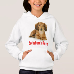 Liebe Dackel Welpen Hund Sweatshirt