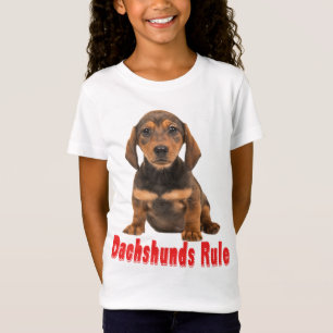 Liebe Dackel Welpen-Hundehemd T-Shirt
