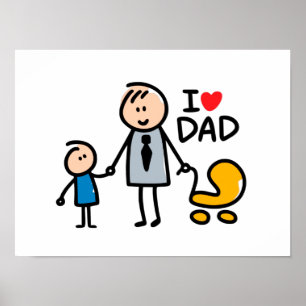 Liebe Daddy Print Poster