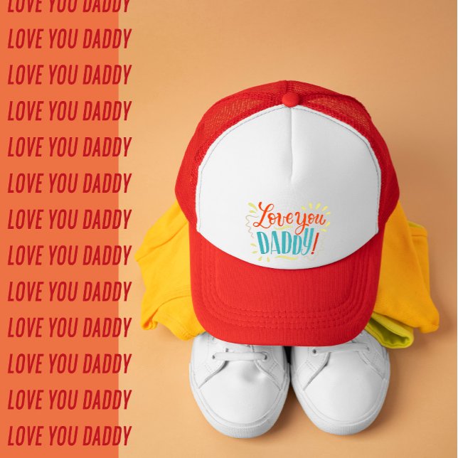 Liebe, DADDY! Truckerkappe (HAPPY FATHER'S DAY)
