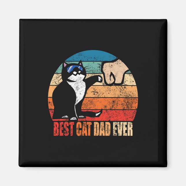Liebe Daddy Vathers Day Geschenke Mens Keine beste Magnet (Vorne)