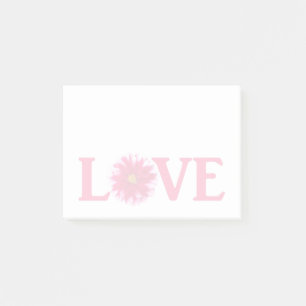 Liebe Dahlia Post-it Klebezettel