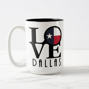 LIEBE Dallas 15oz Zweifarbige Tasse