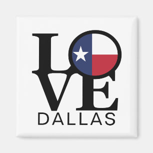 LIEBE Dallas Magnet