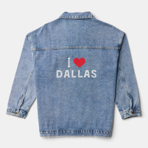 Liebe Dallas, Texas Jeansjacke