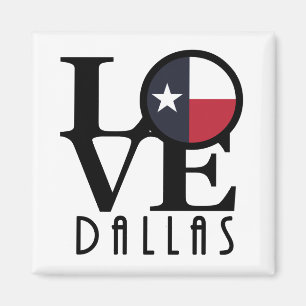 LIEBE Dallas Texas Magnet