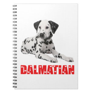 Liebe Dalmatiner Welpe Hund - Gefleckter Feuerhund Notizblock
