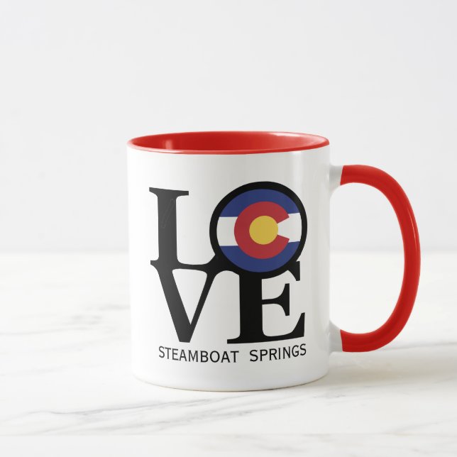 LIEBE Dampfboot Tasse (Rechts)