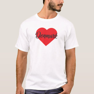 Liebe Dänemark T-Shirt