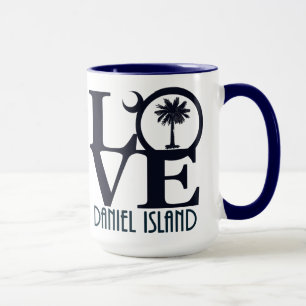 LIEBE Daniel Island SC 15oz Tasse
