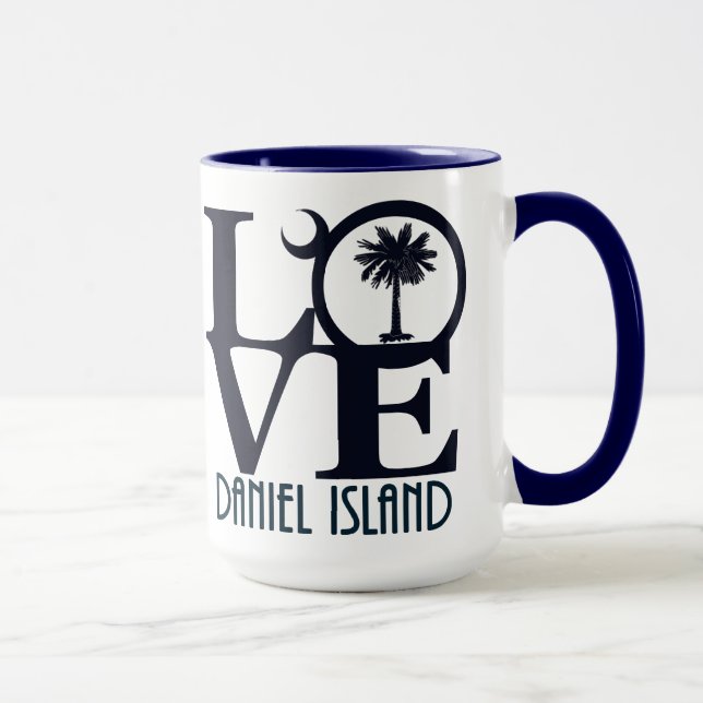 LIEBE Daniel Island SC 15oz Tasse (Rechts)