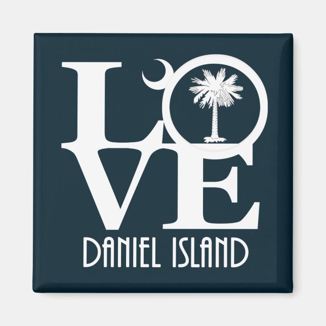 LIEBE Daniel Island SC Magnet (Vorne)