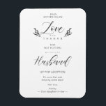 Liebe & Dank Funny Mother-in-lawQuote Handwriting Magnet<br><div class="desc">Liebe & Dank Funny Schwiegermutter Zitat Handwriting Magnet. WICHTIGER HINWEIS: Dieses Design ist Teil einer Sammlung und hat andere koordinierte Elemente, die Sie in meinem Geschäft finden können. Manchmal kann es schwierig sein, ästhetisch auszurichten und Texte oder Initialen auf die Designs, wenn ja, sagen Sie mir und ich werde es...</div>