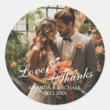 'Liebe & Dank' Gastgeschenk Hochzeit für benutzerd