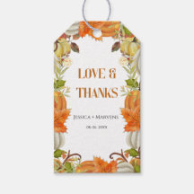 Liebe & Dankeschön Herbstkürbis