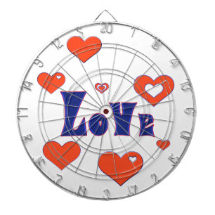 Liebe Dartscheibe