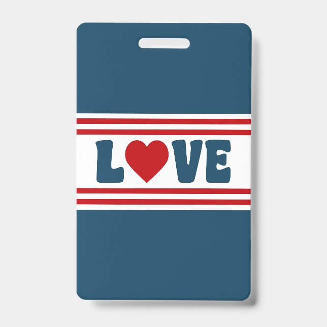 Liebe das Design Ausweis (Vorderseite)
