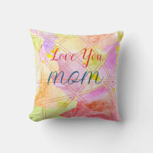 Liebe, dass ihr Mama Kissen wirft