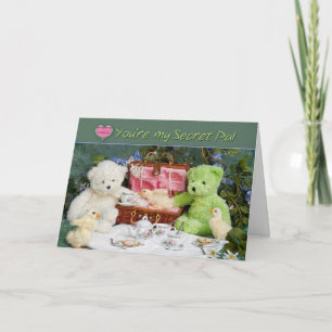 Liebe, dass Sie für eine geheime Pal - Grußkarte - Karte