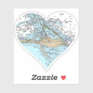 Liebe Dauphin Island Al Aufkleber