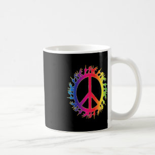 Liebe Deaf Peace Sign Language Handredner Kaffeetasse