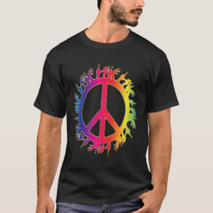 Liebe Deaf Peace Sign Language Handredner T-Shirt