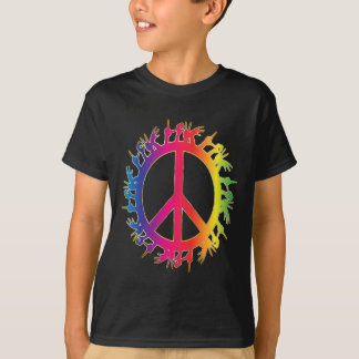 Liebe Deaf Peace Sign Language Handredner T-Shirt