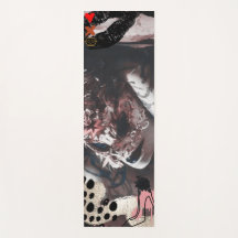 Liebe Death Roboter der Zeugentanz Kiss Yoga Mat