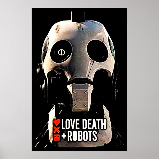 Liebe Death Roboter Poster (Vorne)