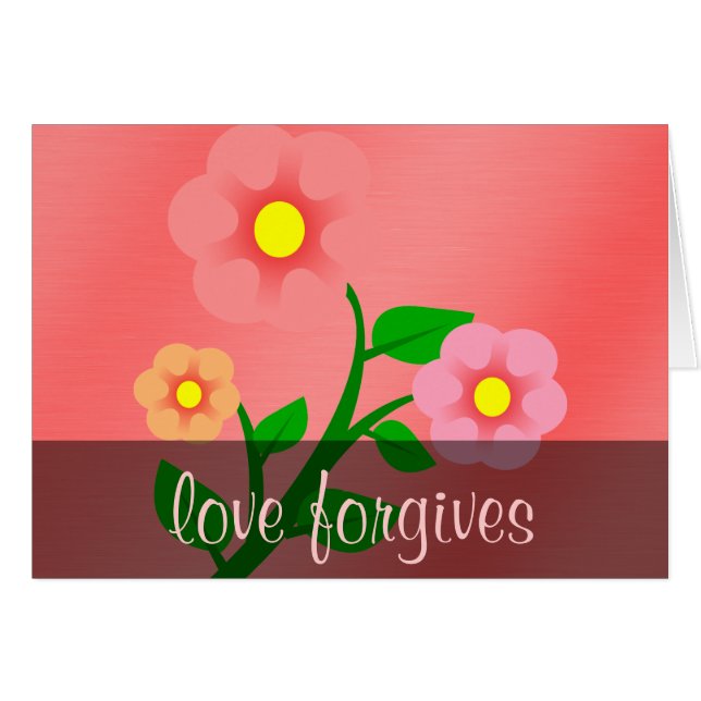 Liebe deckt eine Vielzahl von Sünden ab 1 Peter 4: (Vorderseite (Horizontal))