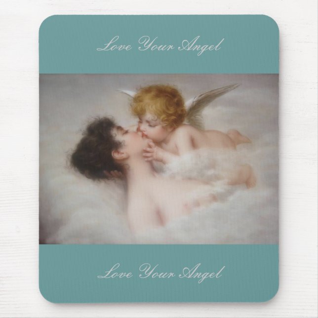 Liebe, dein Engel Mousepad (Vorne)