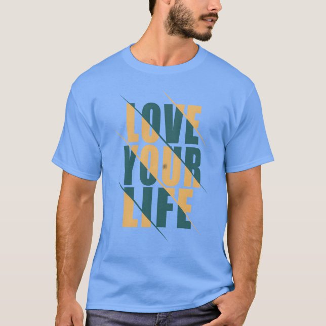 LIEBE DEIN LEBEN Freunde T-Shirt (Vorderseite)