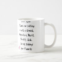 Liebe, dein Liebling! Mama Tasse