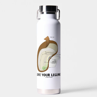 Liebe Deine Leguminosen Bean Dicotyledon Trinkflasche