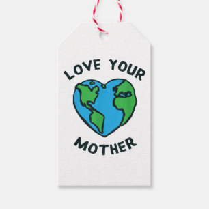 Liebe deine Mutter Erde Herz Geschenkanhänger