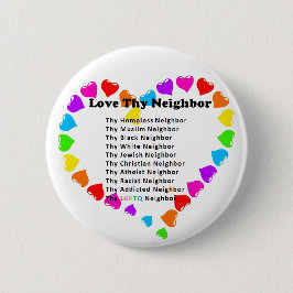 Liebe Deine Nachbarin Button