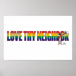 Liebe Deinen Nächsten Poster