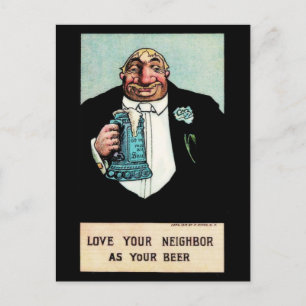 Liebe deinen Nächsten Postkarte